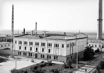 Здание Первой в мире АЭС. Здание Первой в мире АЭС.