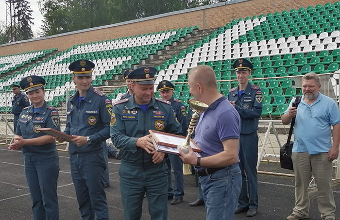 Команда ГНЦ РФ – ФЭИ им. А.И. Лейпунского заняла первое место в соревнованиях добровольных пожарных дружин предприятий города Обнинска